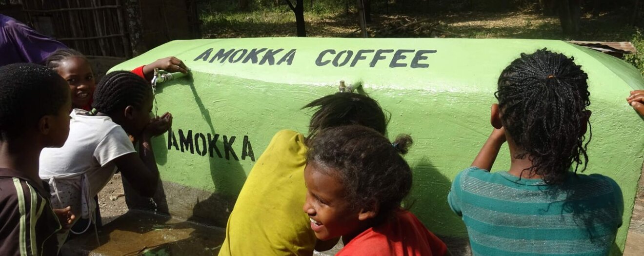 Coffeeprint Fund New Water Tap Station for Primary School